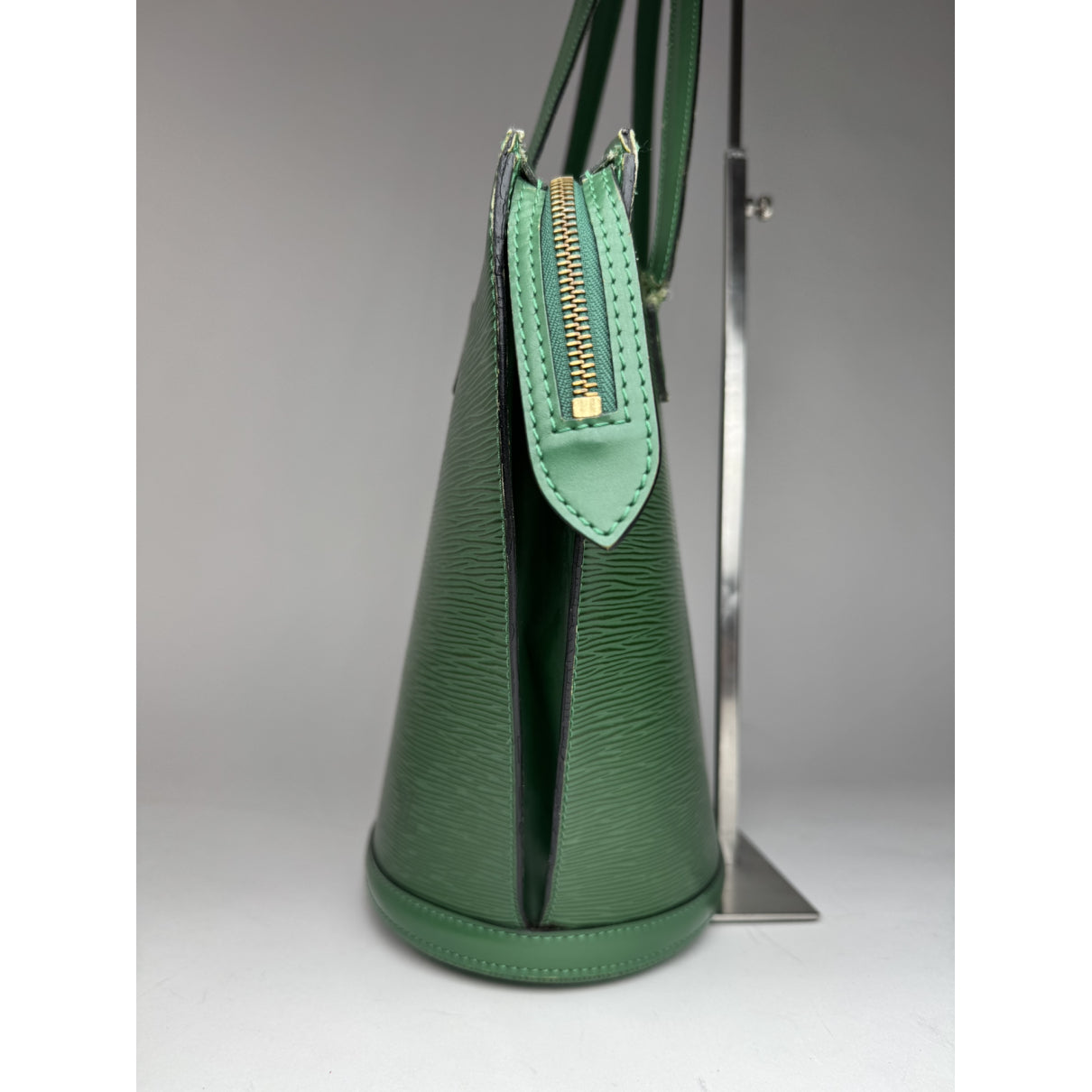 Louis Vuitton Saint Jacques Green Leather Handbag image 5