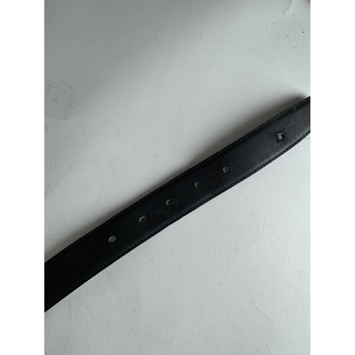 Celine Triomphe Anthracite Leather Belt image 4