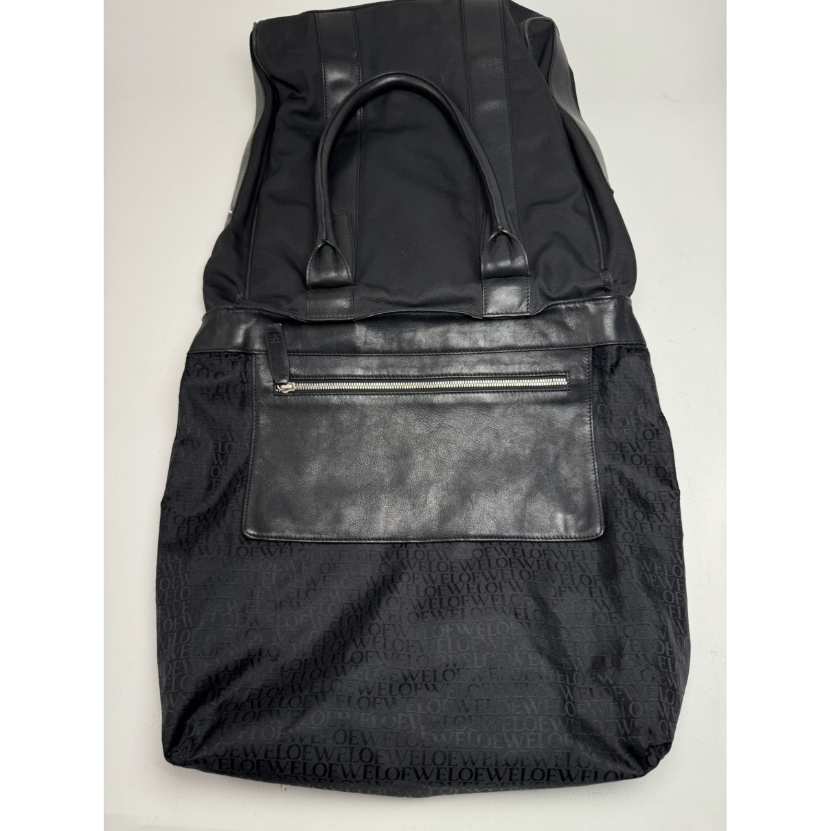 Loewe Puzzle  Black Cotton Handbag image 3