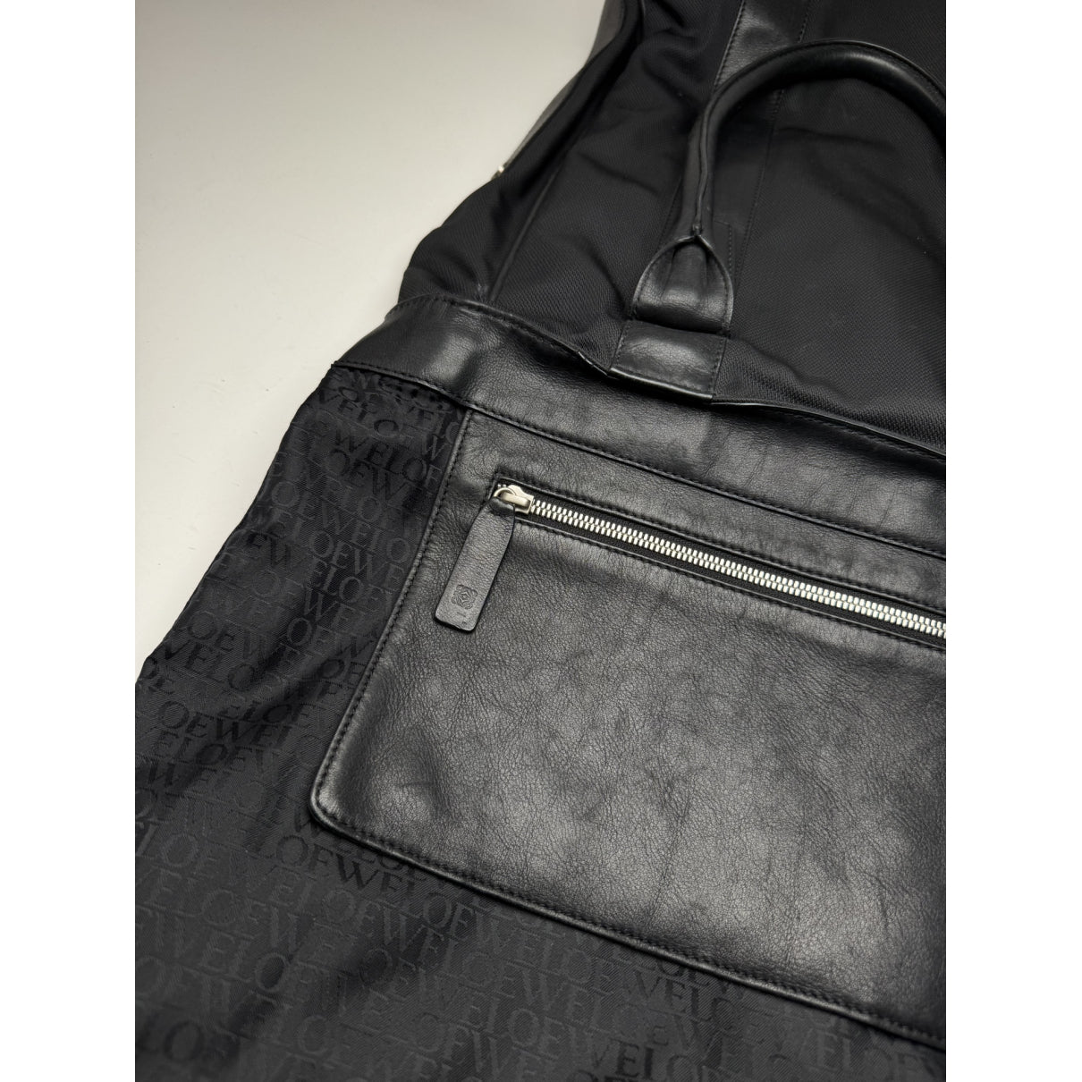 Loewe Puzzle  Black Cotton Handbag image 4