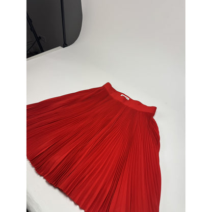 Dior Red Wool Skirt image 3