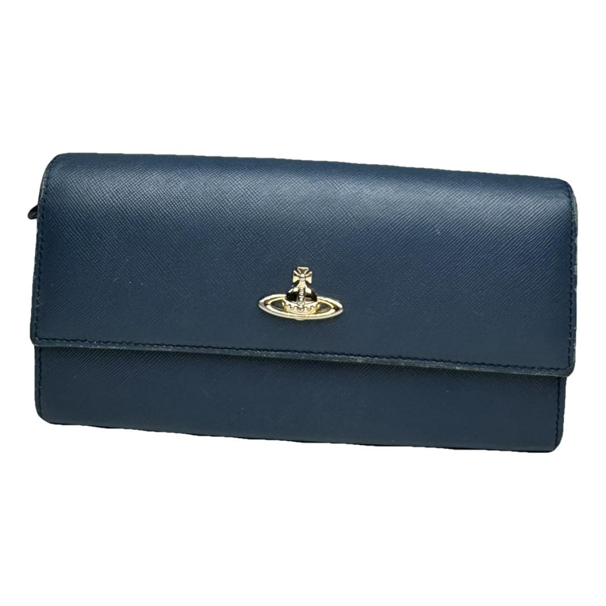 Vivienne Westwood Blue Leather Wallet image 1