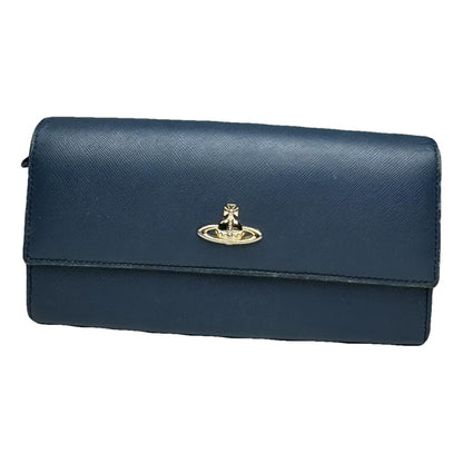 Vivienne Westwood Blue Leather Wallet image 1