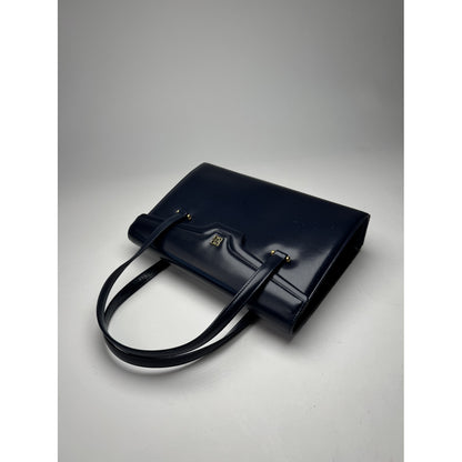 Givenchy 4G Navy Leather Handbag image 5