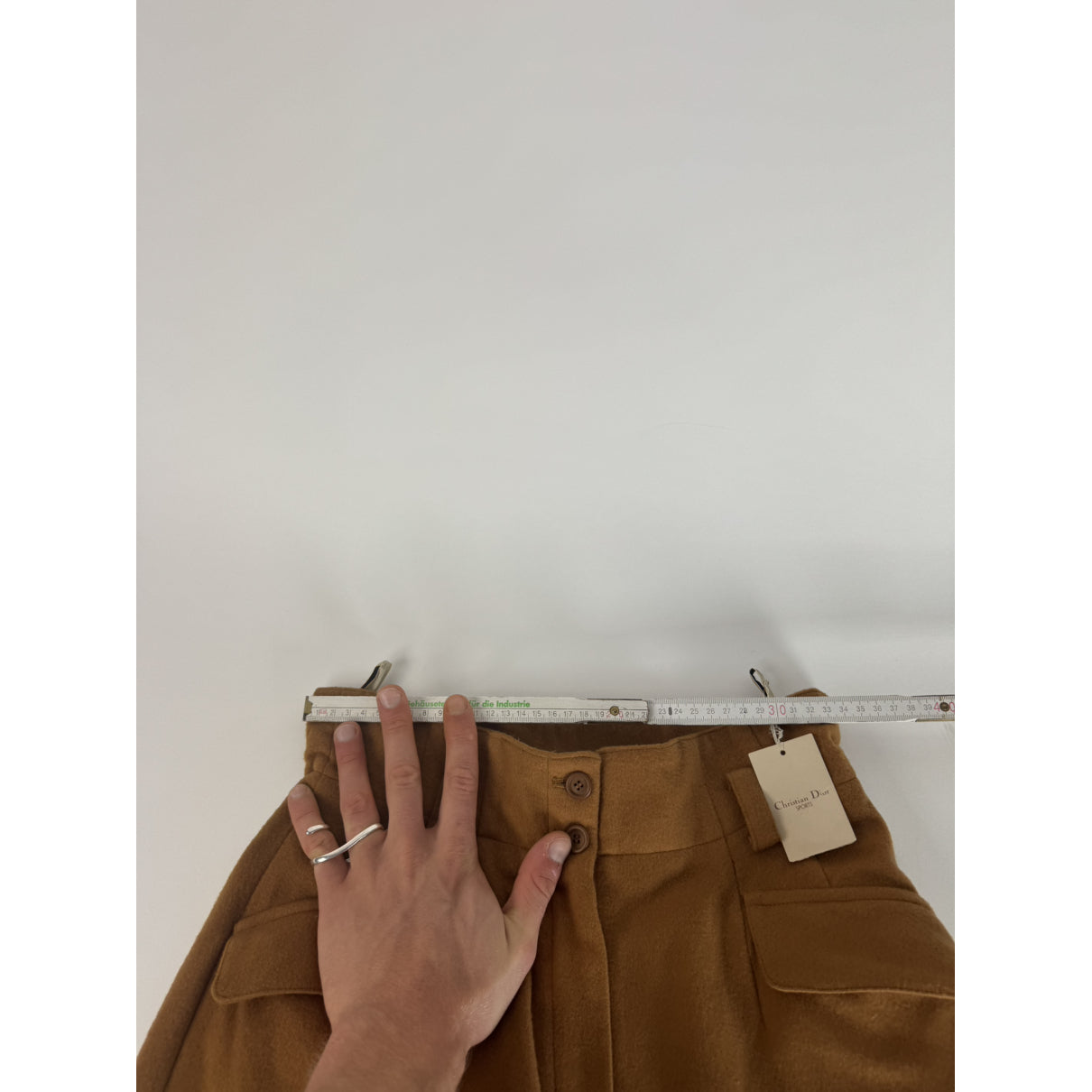 Dior Camel Wool Short image 3