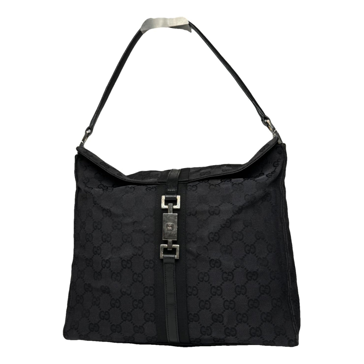 Gucci Jackie 1961 Black Cotton Handbag image 1