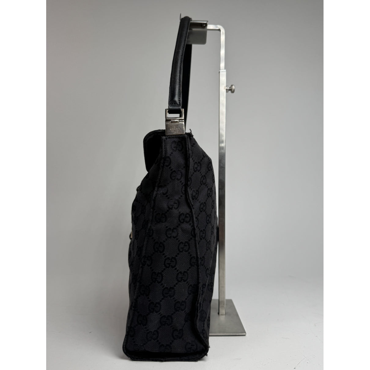 Gucci Jackie 1961 Black Cotton Handbag image 4