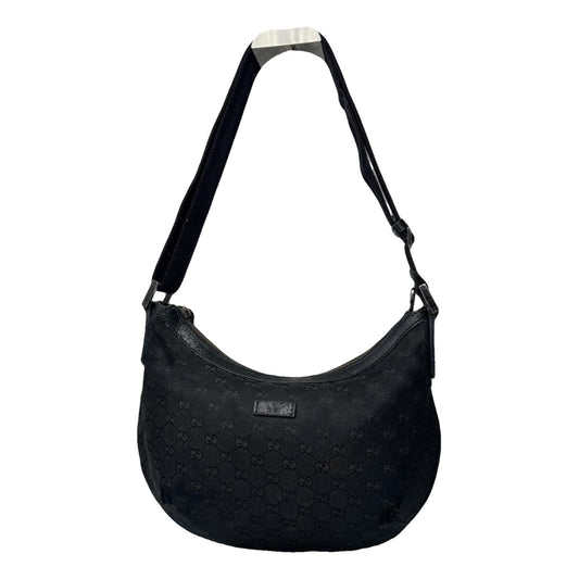 Gucci Jackie Vintage  Black Cotton Handbag image 1