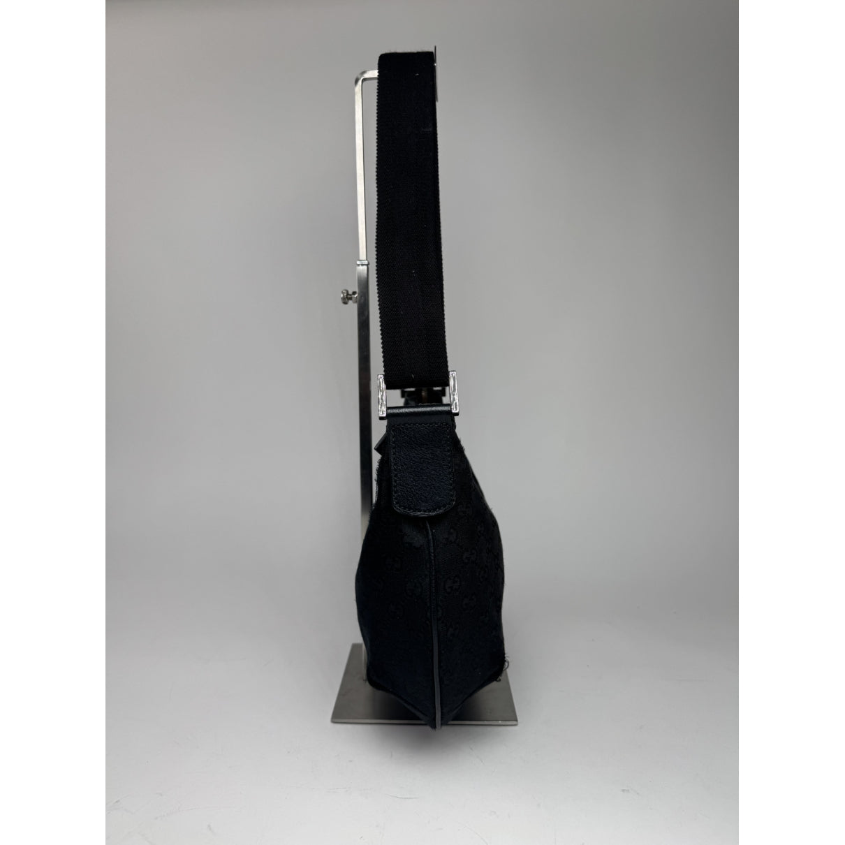 Gucci Jackie Vintage  Black Cotton Handbag image 4