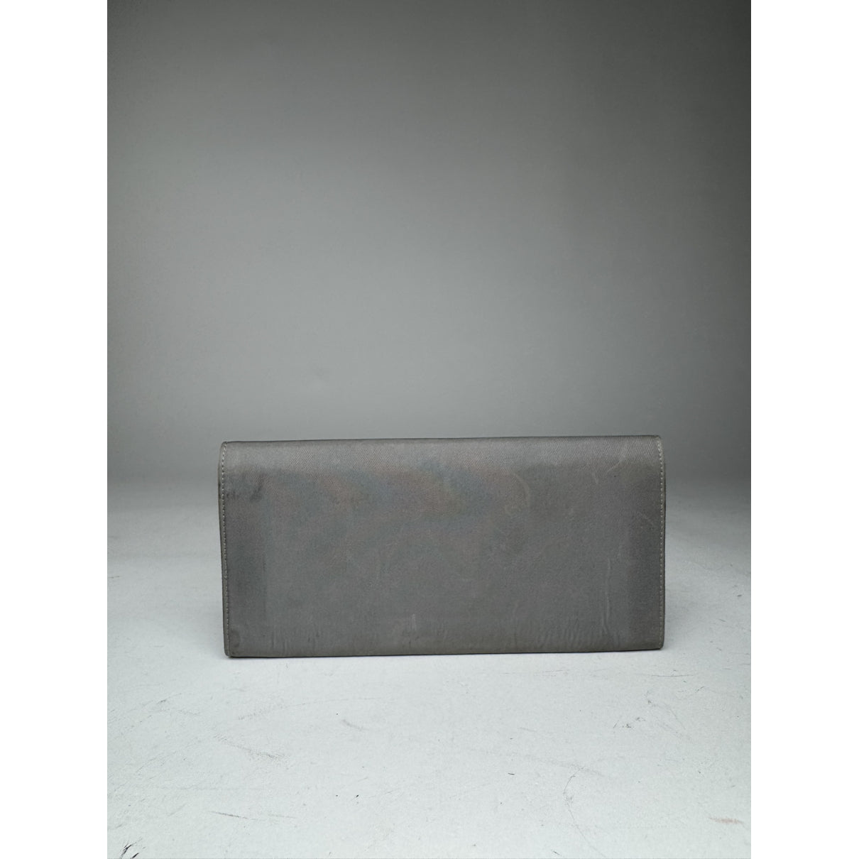 Prada Grey Leather Wallet image 2