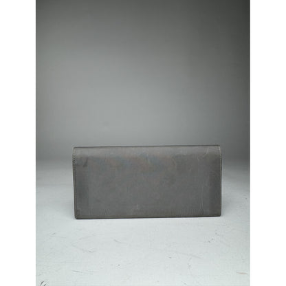 Prada Grey Leather Wallet image 2