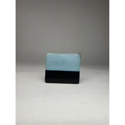 Celine Triomphe Black Leather Wallet image 2
