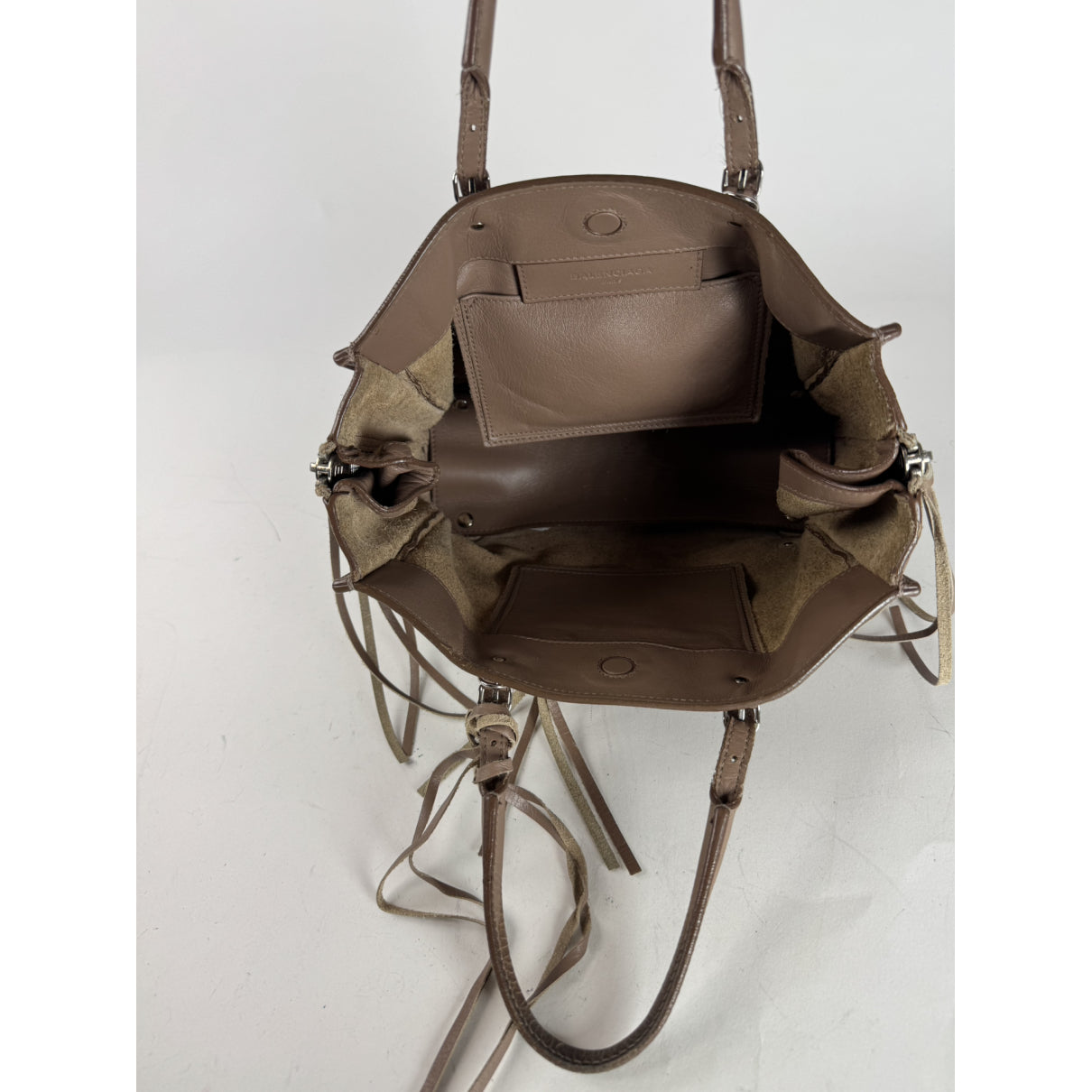 Balenciaga City Purple Leather Handbag image 3