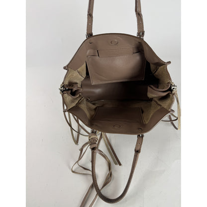 Balenciaga City Purple Leather Handbag image 3