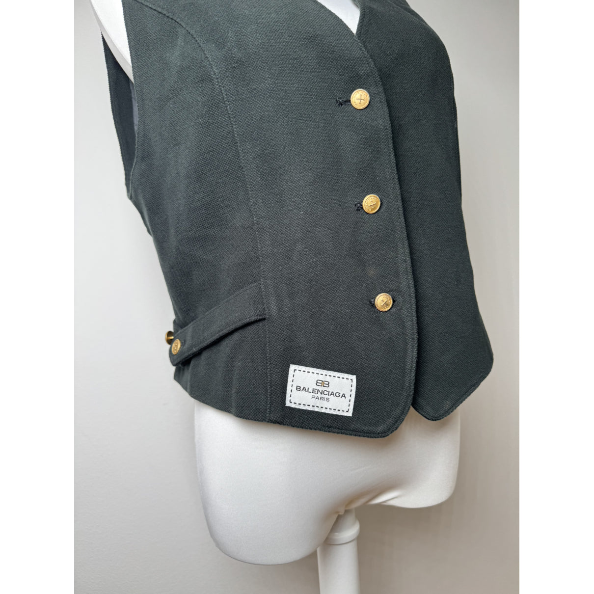 Balenciaga Black Wool Knitwear image 2