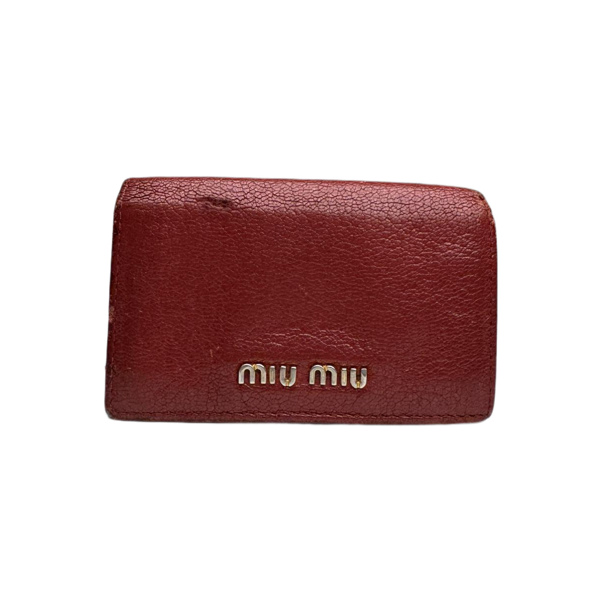 Miu Miu Red Leather Purse image 1