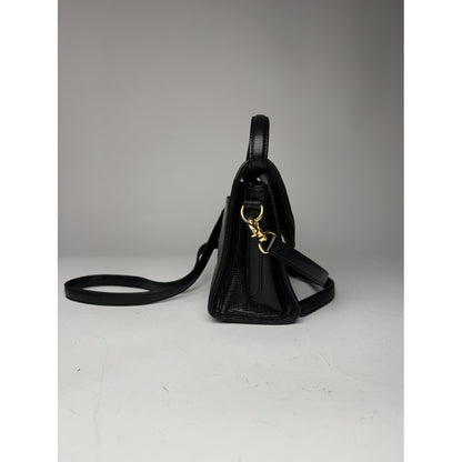 Courrèges Black Leather Handbag image 5