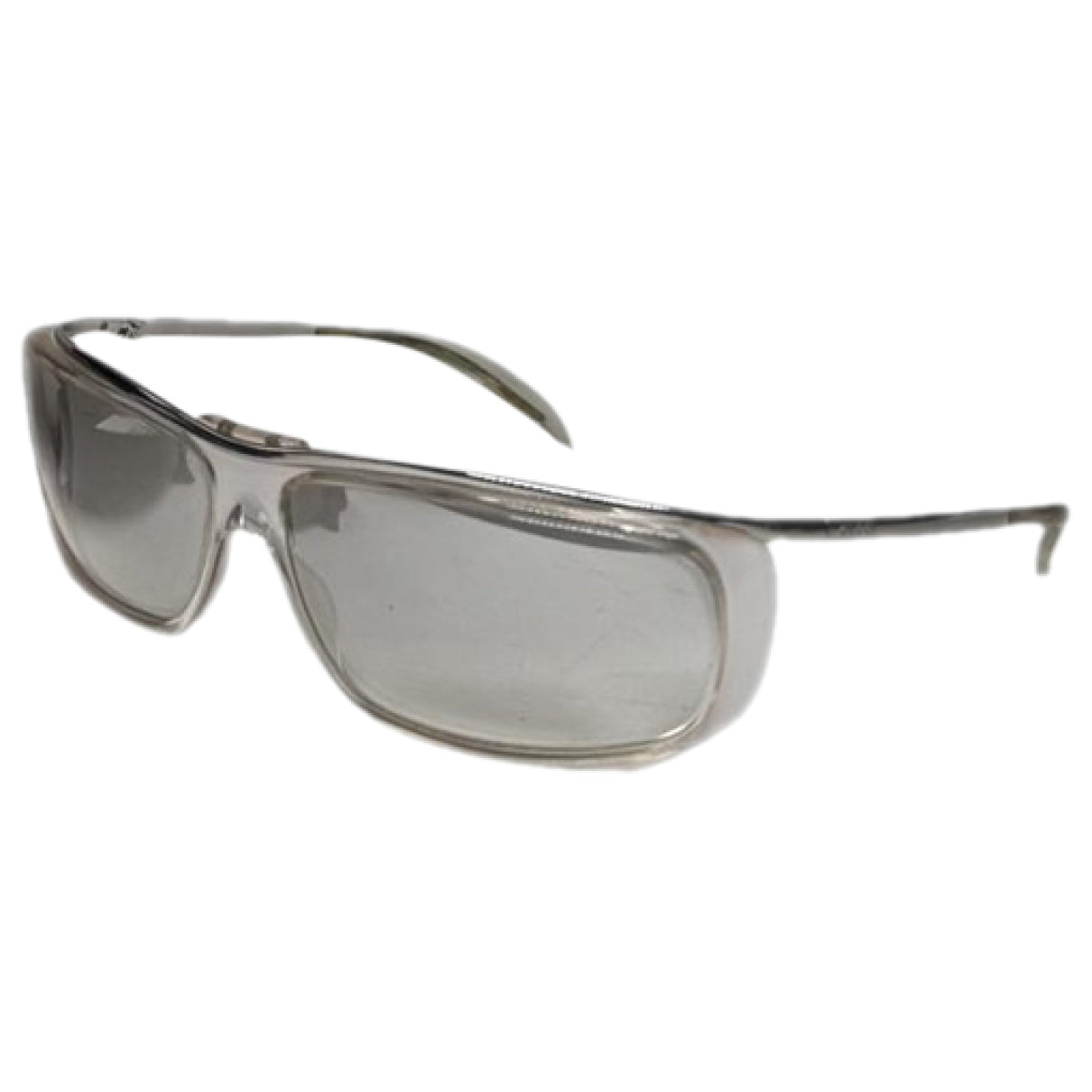 Gucci Silver Metal Sunglasses image 1