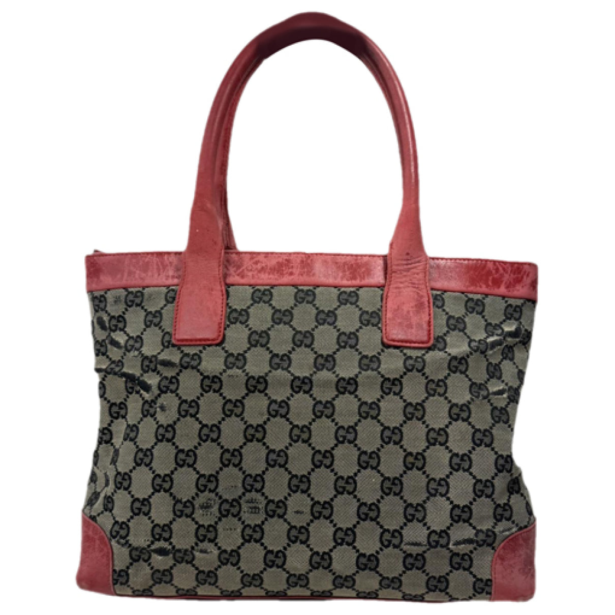 Gucci Jackie Vintage  Beige Cotton Handbag image 1