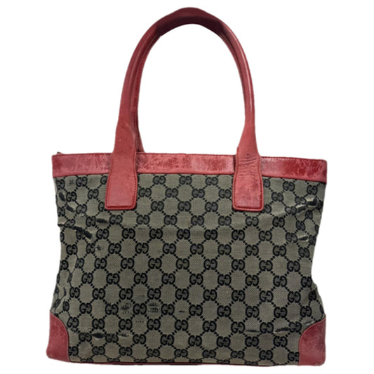 Gucci Jackie Vintage  Beige Cotton Handbag image 1