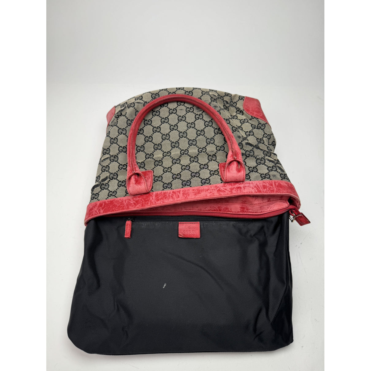 Gucci Jackie Vintage  Beige Cotton Handbag image 2