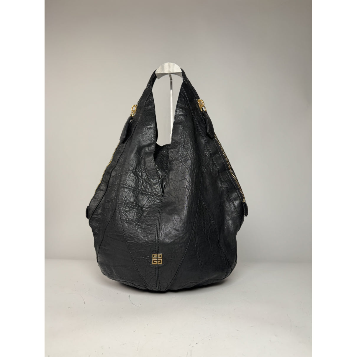 Givenchy Nightingale Black Leather Handbag image 4