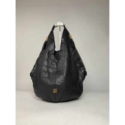 Givenchy Nightingale Black Leather Handbag image 4