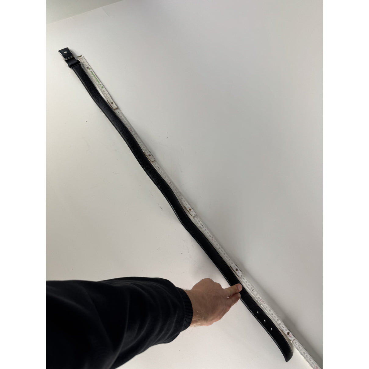 Yves Saint Laurent Black Leather Belt image 3