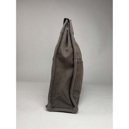 Hermès Grey Cotton Handbag image 3