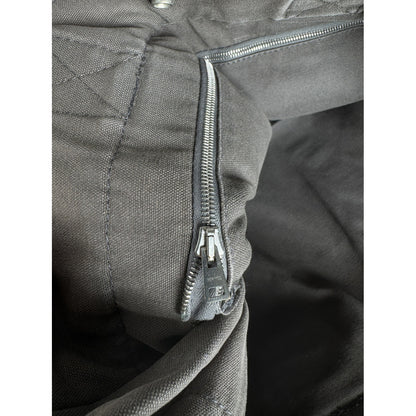 Hermès Grey Cotton Handbag image 5