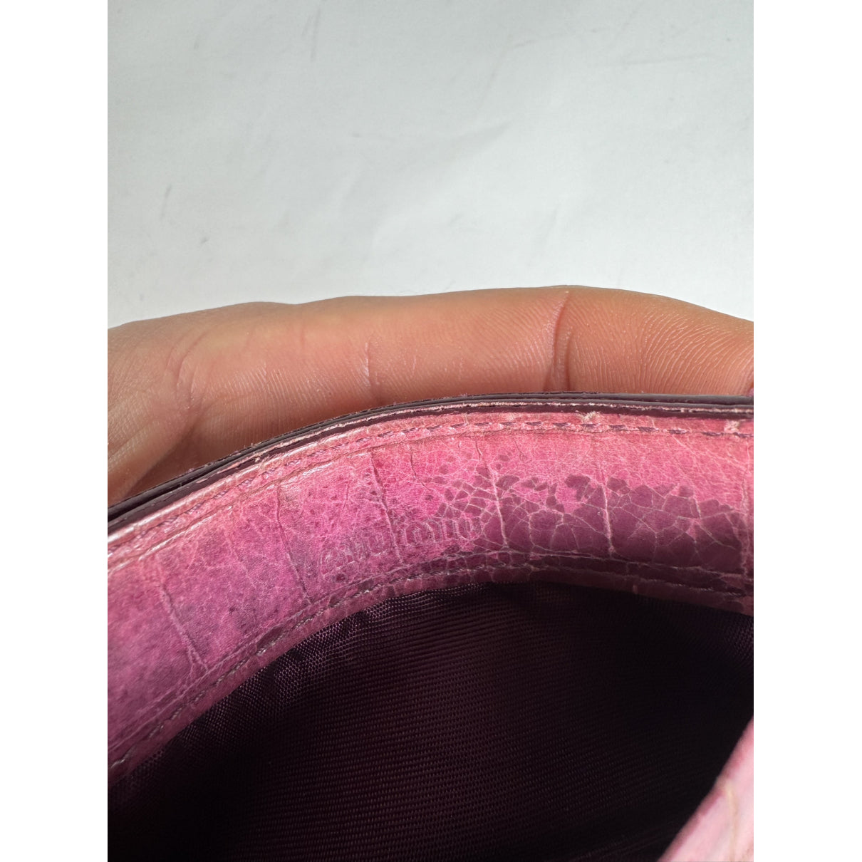 Miu Miu Pink Leather Purse image 4