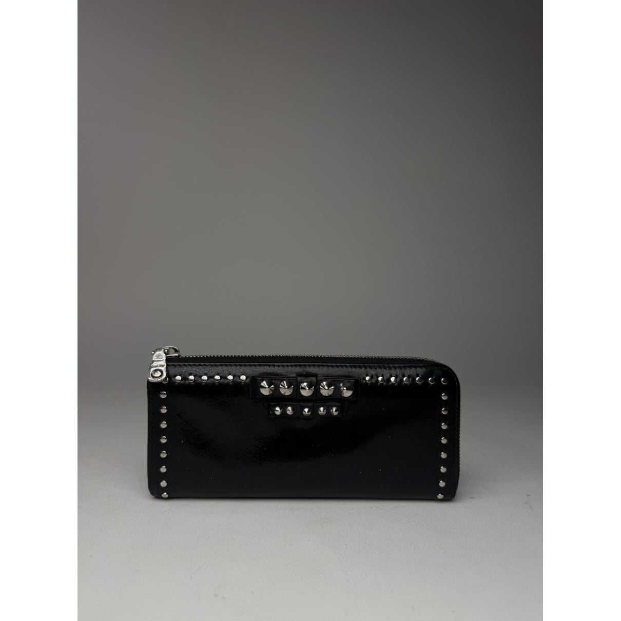 Miu Miu Black Patent Leather Wallet image 2