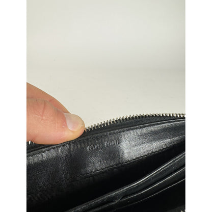 Miu Miu Black Patent Leather Wallet image 4
