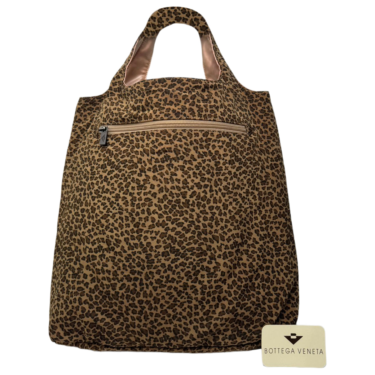 Bottega Veneta Maxi Cabat 30  Brown Cotton Handbag image 1