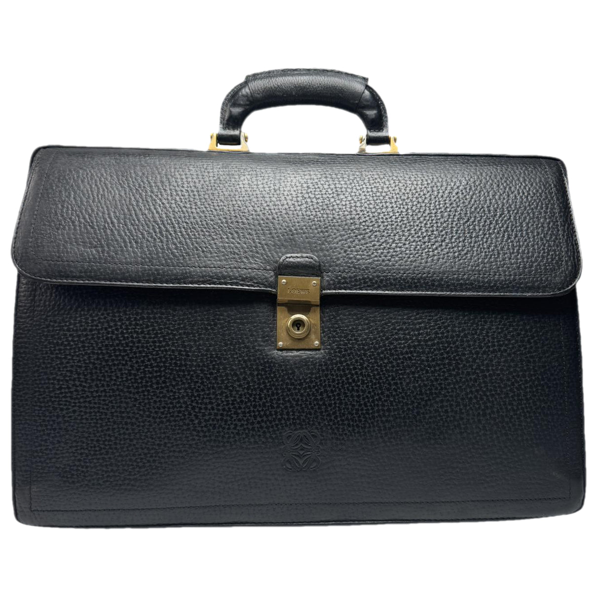 Loewe Amazona Black Leather Handbag image 1