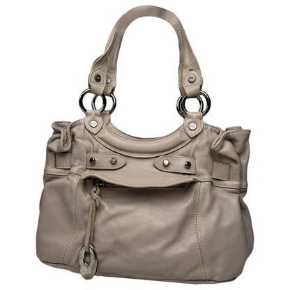 Emilio Pucci Beige Leather Handbag image 1