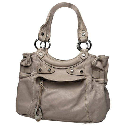 Emilio Pucci Beige Leather Handbag image 1