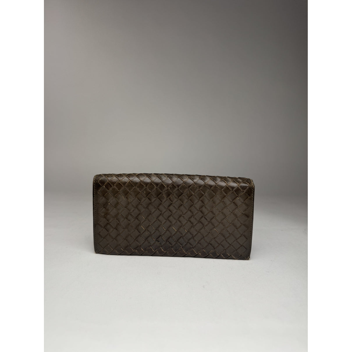 Bottega Veneta Brown Leather Purse image 2