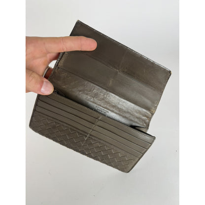 Bottega Veneta Brown Leather Purse image 3