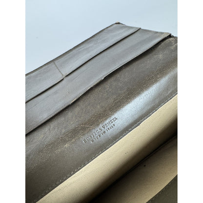 Bottega Veneta Brown Leather Purse image 4