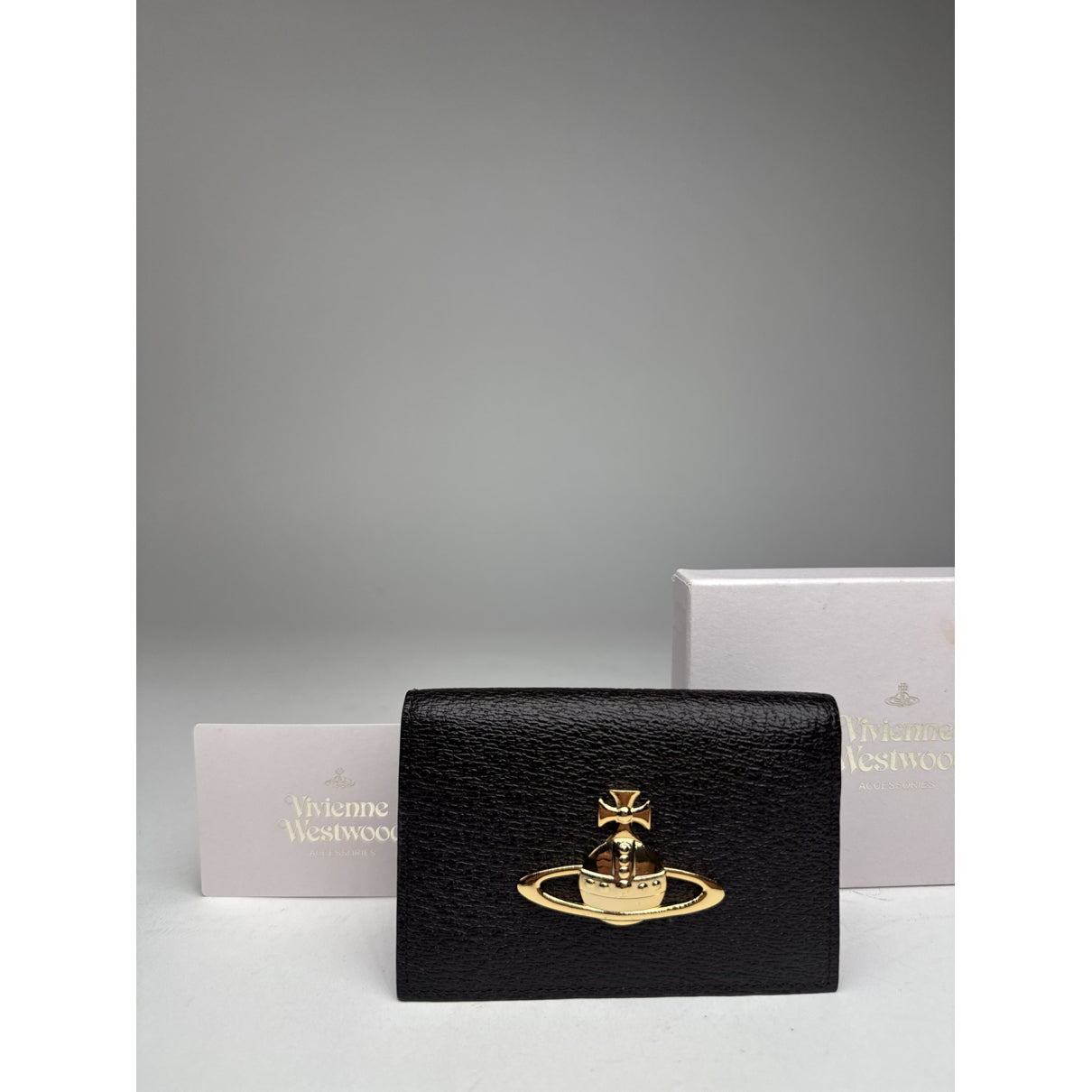 Vivienne Westwood Black Leather Purse image 4