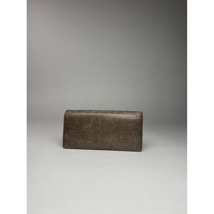 Miu Miu Grey Leather Wallet image 2