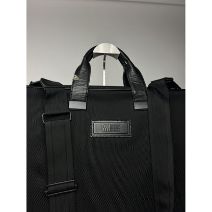 Issey Miyake Black Leather Travel Bag image 2