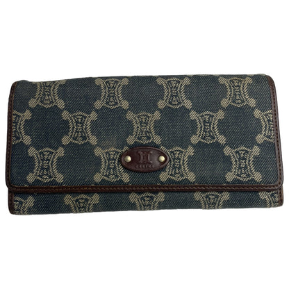 Celine Triomphe Blue Denim - Jeans Wallet image 1