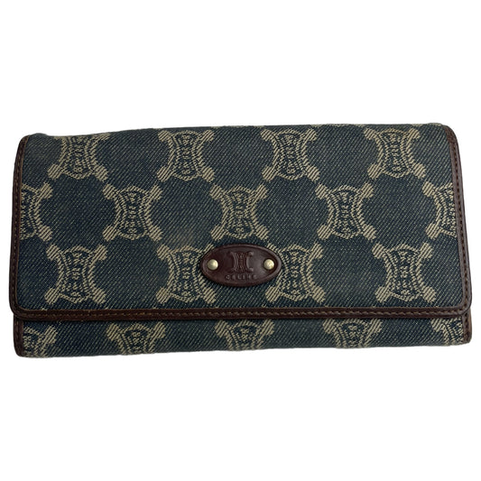 Celine Triomphe Blue Denim - Jeans Wallet image 1