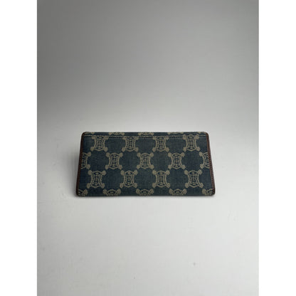 Celine Triomphe Blue Denim - Jeans Wallet image 2