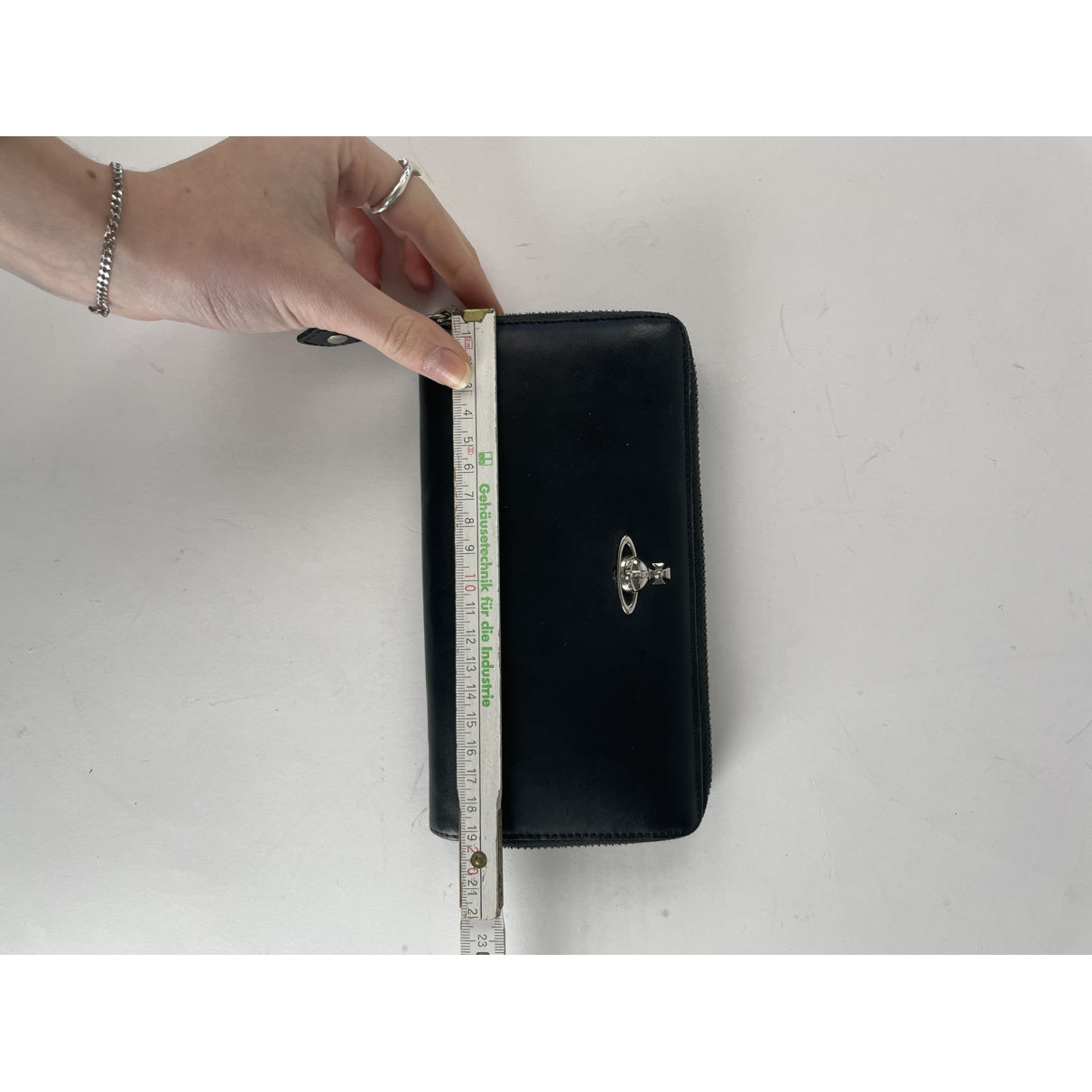 Vivienne Westwood Black Leather Wallet image 5