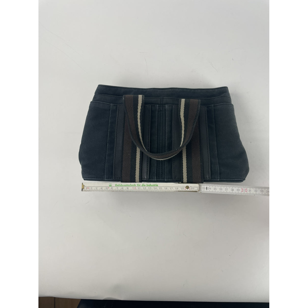 Hermès Troca Black Leather Handbag image 2