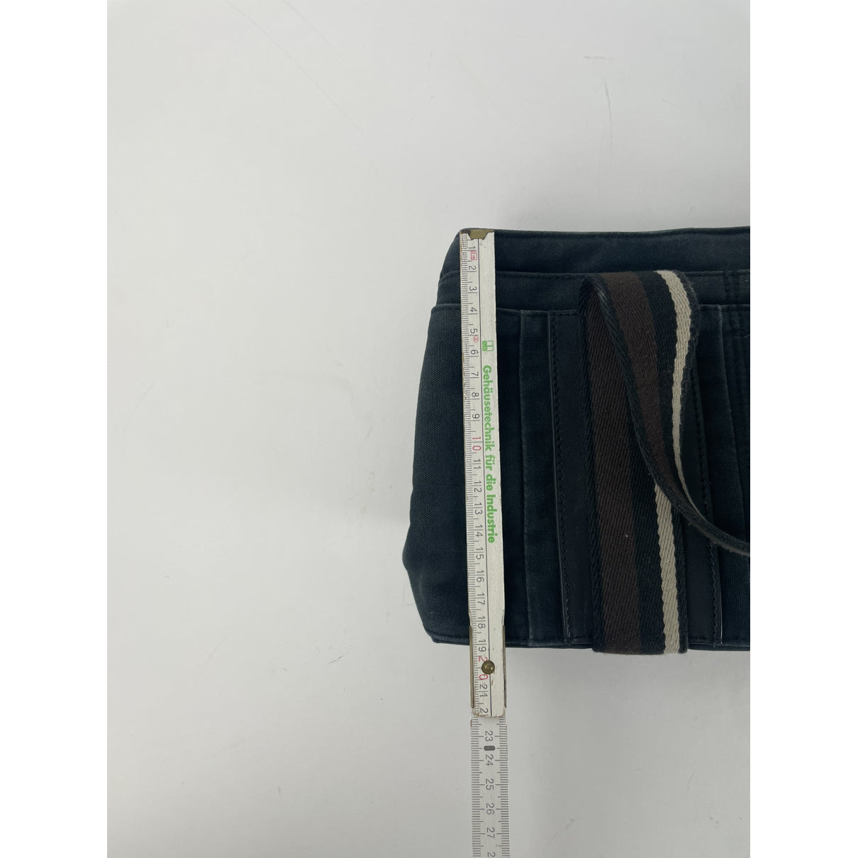 Hermès Troca Black Leather Handbag image 3