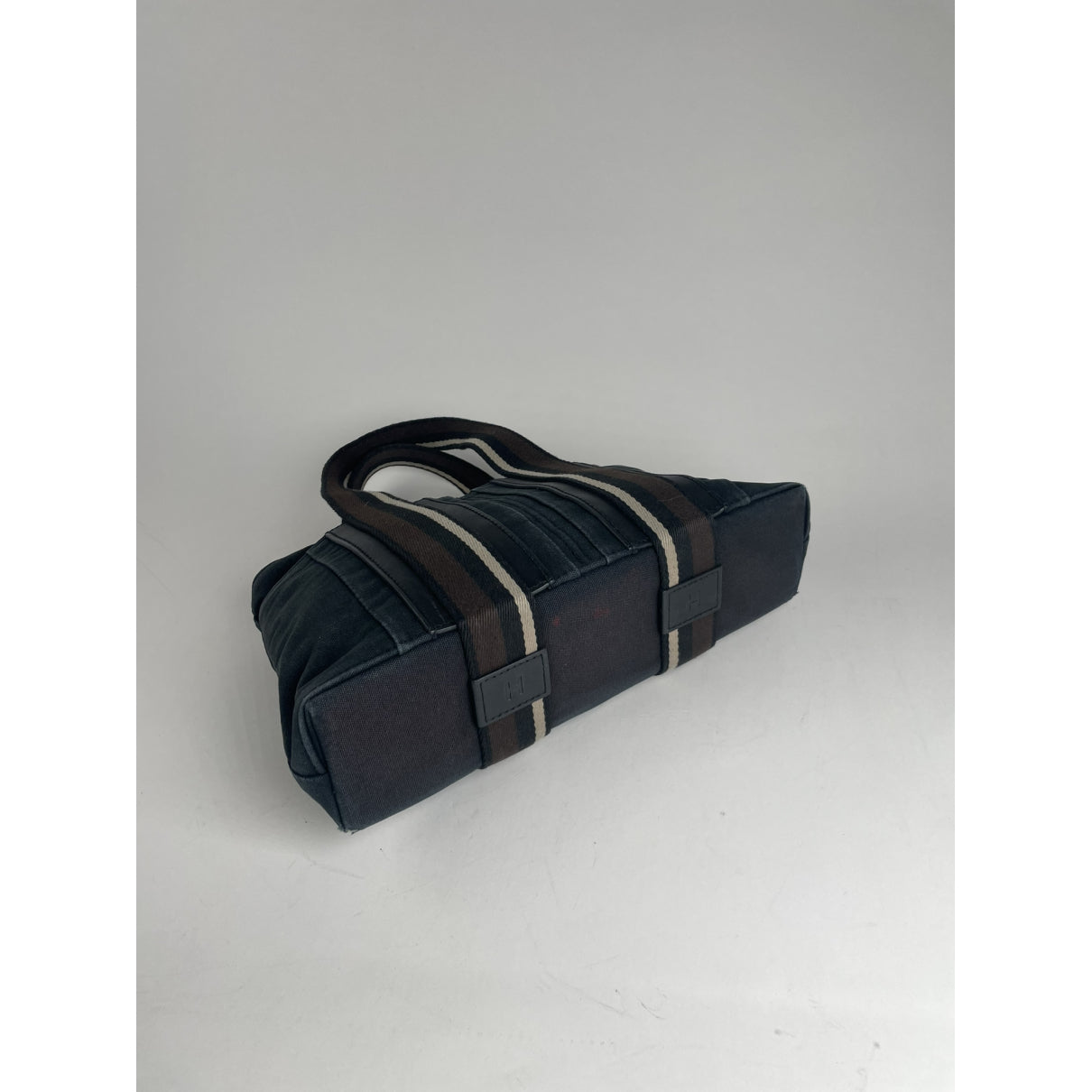 Hermès Troca Black Leather Handbag image 5